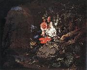 MIGNON, Abraham Nature as a Symbol of Vanitas painting